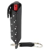 Pepper Shot Pepper Spray Soft Case Rhinestone - .5 oz (1.2% MC)